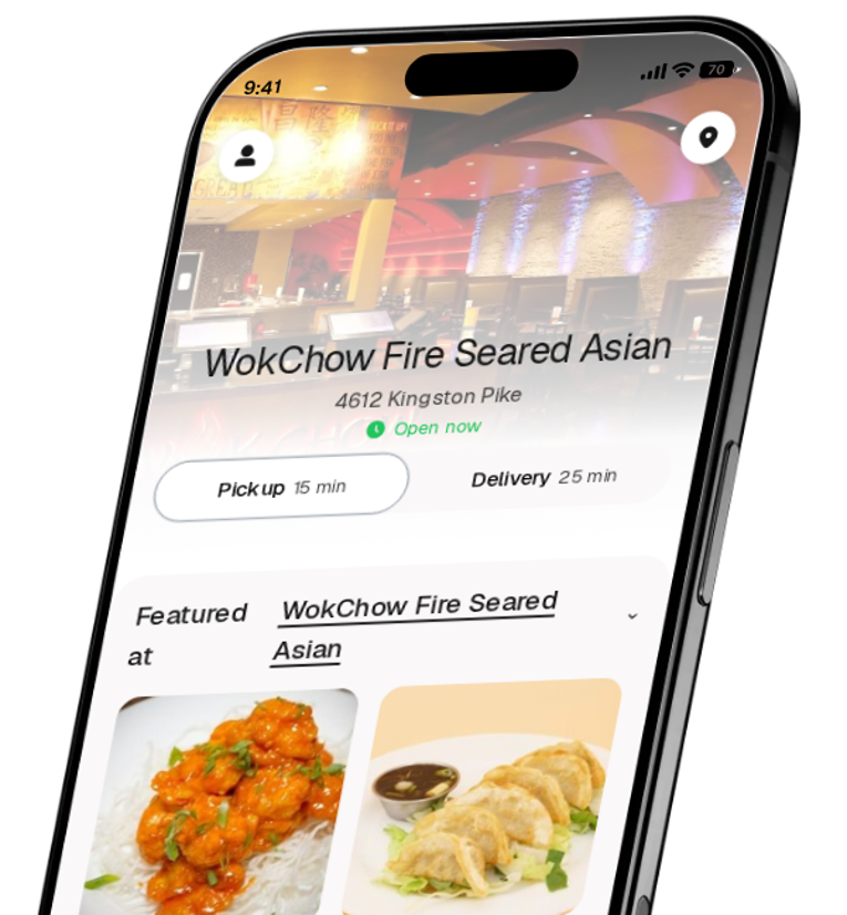 WokChow Fire Seared Asian app preview