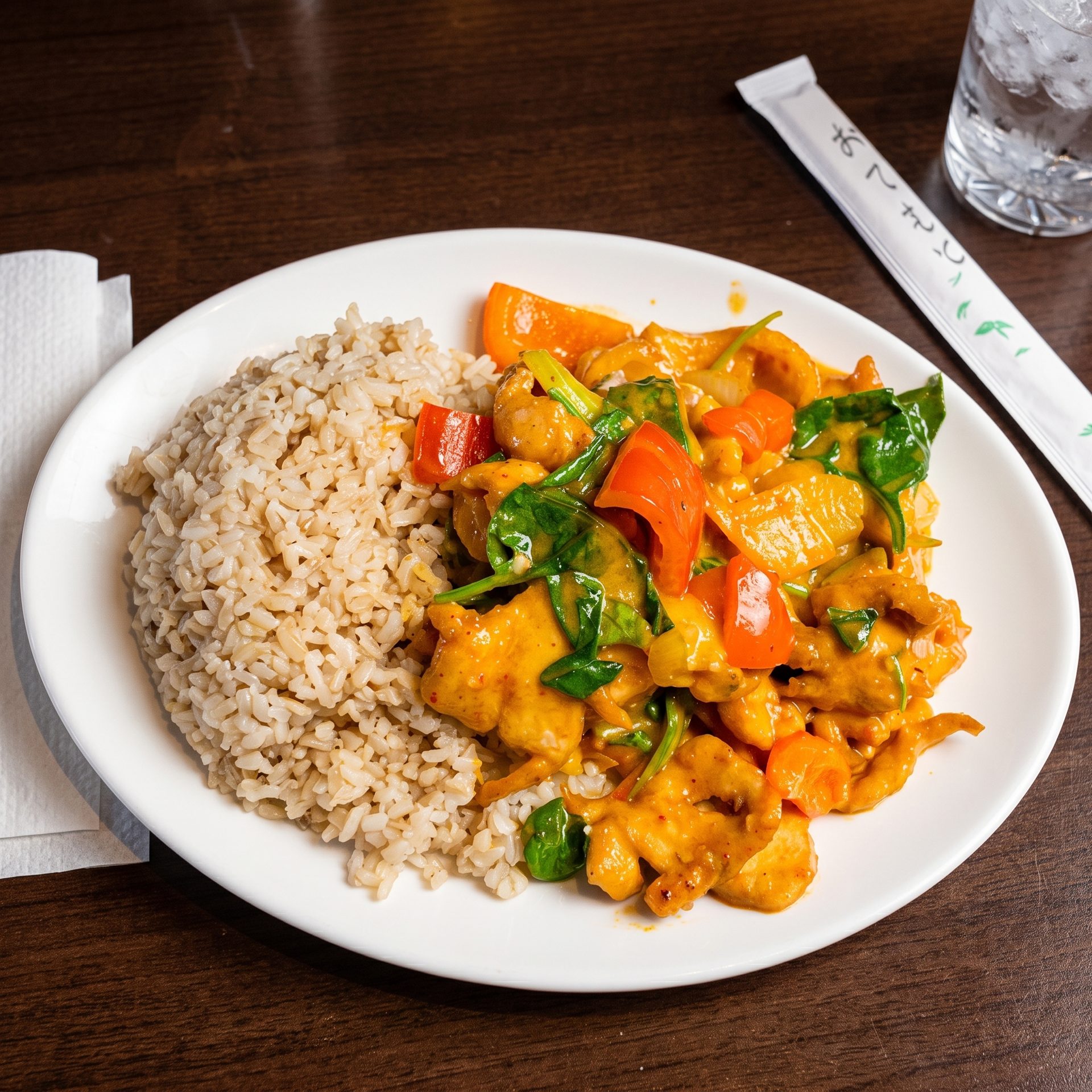 No MSG. USDA Choice. Nothing cooked until you order it.